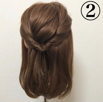 くるりんぱだけで作れちゃう♡ゆるっと決める簡単お呼ばれヘアアレンジ！2