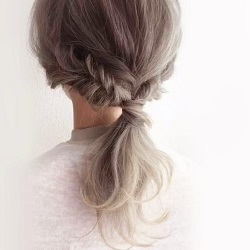 くるりんぱだけでできる☆オシャレ度満点ローポニー♪　ヘアアレンジ　ロングヘア