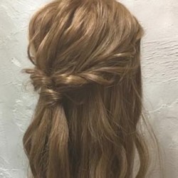 くるりんぱで簡単アレンジ♪大人かわいいハーフアップアレンジ♡　ヘアアレンジ　ロングヘア