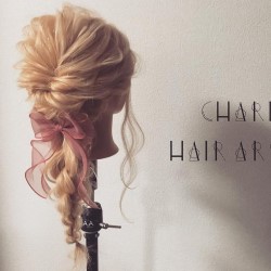 四つ編みで立体的に♪女の子らしい華やかな編み下ろしアレンジ♡ ヘアアレンジ ロングヘア