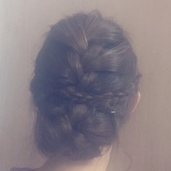 フォーマルにも、普段にも、浴衣にも!!便利でキュートな編み込みアレンジ♪ ヘアアレンジ ミディアムヘア