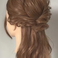 素敵なレディになりたい女子必見♡大人っぽい雰囲気が魅力のおしゃれハーフアップアレンジ　ヘアアレンジ　ロングヘア