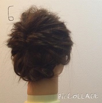 ミディアムヘア向け☆上品な大人の雰囲気になれるアップアレンジtop