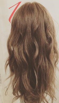 周りと差をつけられるヘアアクセサリー☆ヘアバトンにぴったりの編み下ろしアレンジ1