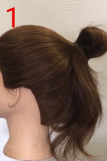 海やプールにぴったり アクティブなお出かけのときにしたいお団子アレンジ ヘアレシピ 頭美人