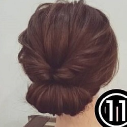 シニヨン ヘアレシピ 頭美人 シニヨン ヘアレシピ 頭美人