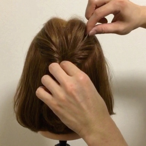 ショートの方に見てほしい！ショートでも楽しめる簡単ヘアアレンジ♪ 1