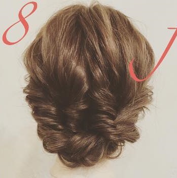 特別な日のアレンジにぴったり♪ヘアアクセサリーが映える、上品アップアレンジ8