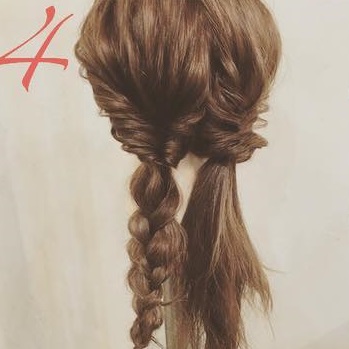 特別な日のアレンジにぴったり♪ヘアアクセサリーが映える、上品アップアレンジ4