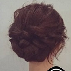 急なお呼ばれでも大丈夫♪セルフで出来るオシャレヘア☆　ヘアアレンジ　ミディアムヘア