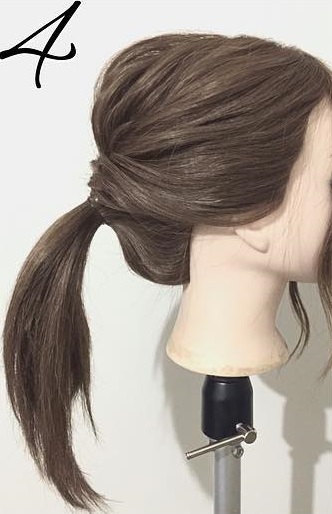 学校に行く前に 忙しい朝でもできる簡単ポニーテールアレンジ ヘアレシピ 頭美人