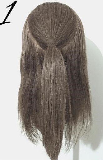 学校に行く前に 忙しい朝でもできる簡単ポニーテールアレンジ ヘアレシピ 頭美人