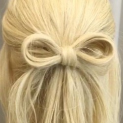 とことん目立ちたい!というときにオススメ♡自分の髪でリボンができちゃう、キュートアレンジ ヘアアレンジ ロングヘア