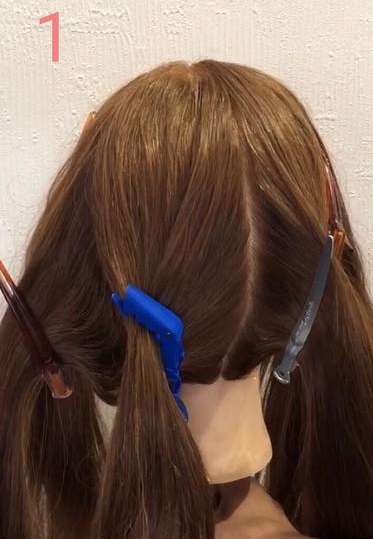 みんなが真似したいあの人気ヘアレンジを大公開！編みおろしアレンジ1