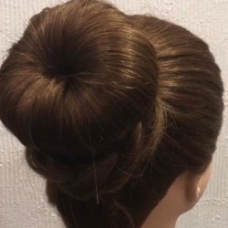 初級編 ロングヘアのおだんご 忙しい朝でも簡単ヘアアレンジ ヘアレシピ 頭美人