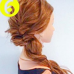 上品なお姉様風◎ねじってつくる大人サイドアレンジ ヘアアレンジ ロングヘア