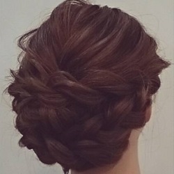 ドレスにも和装にも♪ゴージャスな後ろ姿になれるまとめ髪アレンジ ヘアアレンジ ロングヘア