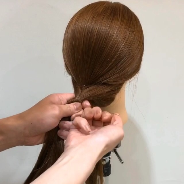 ヘアアレンジ初心者さんにおすすめ◎初めてでも出来る王道ポニーテール2