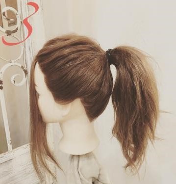 お団子☆マフラーにも浴衣にも似合う万能ヘアアレンジ☆3