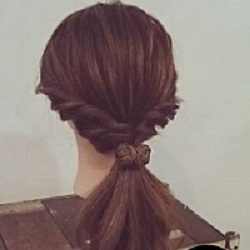 忙しい方必見！くるりんぱ組み合わせのきれいめポニーテールアレンジ　ヘアアレンジ　ロングヘア