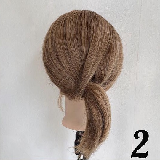 だれでもできる!ゴム1つで簡単×カワイイまとめ髪アレンジ◎2