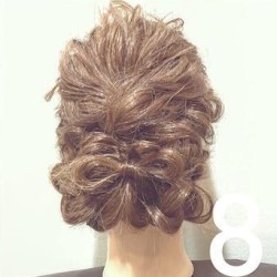 ひっそりリボンが最強カワイイ♡結婚式でのお呼ばれまとめ髪 ヘアアレンジ ロングヘア