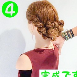 簡単ヘアアレンジ ロングヘア 忙しい朝に ヘアレシピ 頭美人