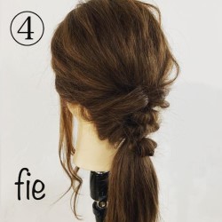 ゴムだけでできちゃう！？簡単ローポニーテール！　ヘアアレンジ　ロングヘア