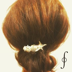 くるりんぱ1回だけで作れちゃう◎簡単時短ギブソンタック ヘアアレンジ ロングヘア