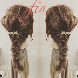 夏のお出かけにピッタリ!編みおろしアレンジ♪ ヘアアレンジ ロングヘア