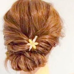 女子アナ風☆不器用さんでも出来る綺麗めまとめ髪 ヘアアレンジ ロングヘア