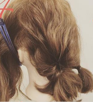 半端ボブさん向け◎首回りをスッキリさせるこなれヘアアレンジ4