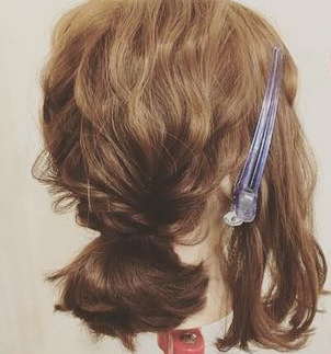 半端ボブさん向け◎首回りをスッキリさせるこなれヘアアレンジ5