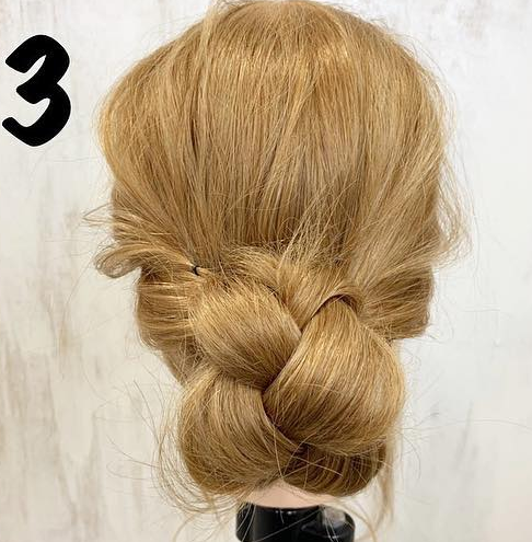 大人モテを狙う！簡単フェミニンヘアアレンジ3