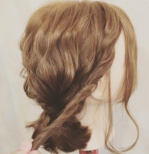 半端ボブさん向け◎首回りをスッキリさせるこなれヘアアレンジ6