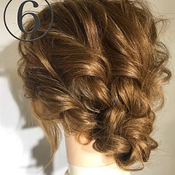 華やかワンピ&ドレスに*全方向◎編み編みまとめ髪 ヘアアレンジ ロングヘア