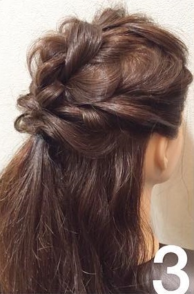 デートにピッタリ♪華やか大人っぽいヘアアレンジ☆3