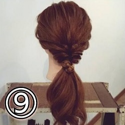 女性らしさ抜群♡くるりんぱを使ったローポニーテールアレンジ♪ ヘアアレンジ ロングヘア