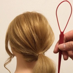 6つの基本の「アレンジスティック」の使い方　ヘアアレンジ