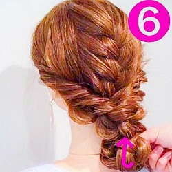 特別な日におすすめ!くるりんぱ&三つ編みのロングヘアアレンジ♪ ヘアアレンジ ロングヘア