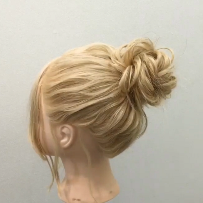 崩れない お団子 を作るコツ ヘアレシピ 頭美人