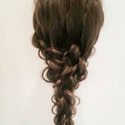 四つ編みだけで簡単&可愛い☆ラプンツェル風編みおろしヘアアレンジ ヘアアレンジ ロングヘア