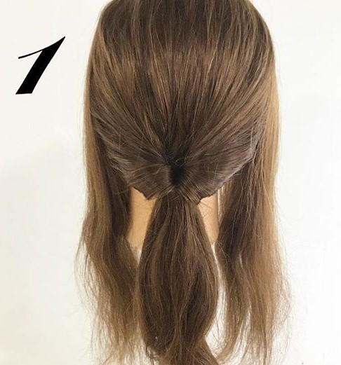 着物や浴衣と合わせて 簡単なのにきっちり感 まとめ髪ヘアアレンジ ヘアレシピ 頭美人