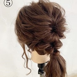 ねじり×くるりんぱで作る！こなれ感満載☆お洒落さんのポニーテール　ヘアアレンジ　ロングヘア