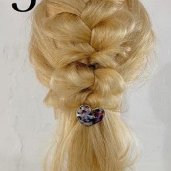 すっきり上品!ちょっと変わった固結びローポニーアレンジ☆ ヘアアレンジ ミディアムヘア