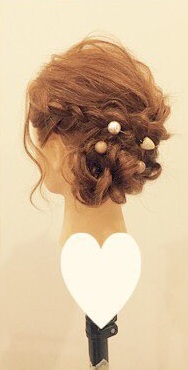 誰でも簡単に可愛くなれるヘアアクセ！ヘアバトンを使ったお呼ばれアレンジ☆7