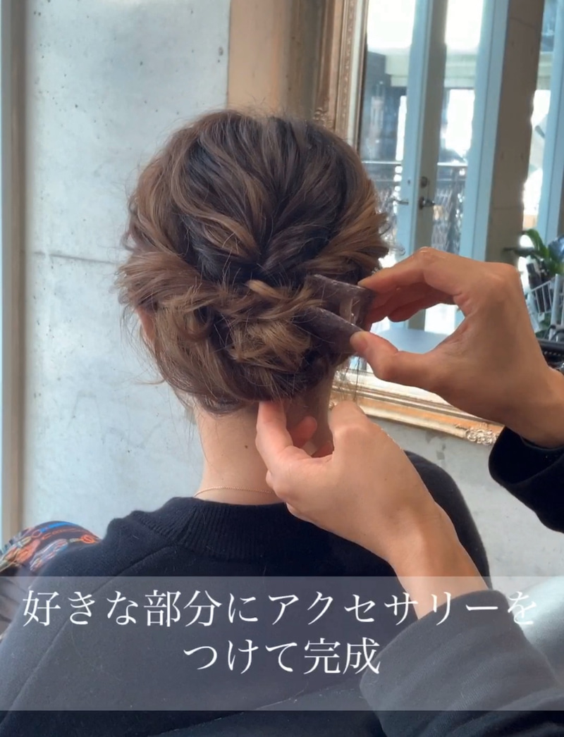 ヘアアレンジでおしゃれにお悩み解決☆ハチ張りさんのためのボブアレンジ9