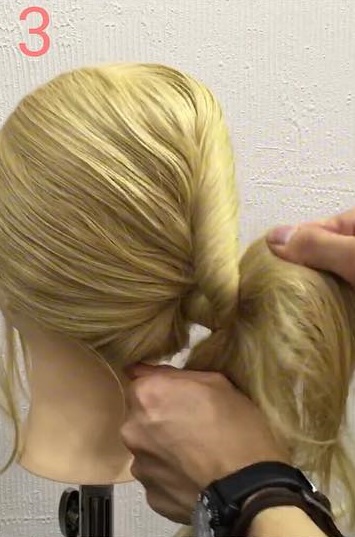 オフィスヘアに大活躍☆しっかりまとめる時のヘアアレンジ!3