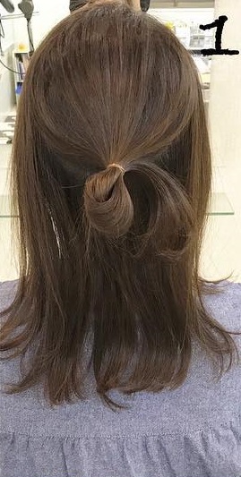 一工夫するだけで普段のお団子が大変身☆ゆるふわの可愛いヘアに！１