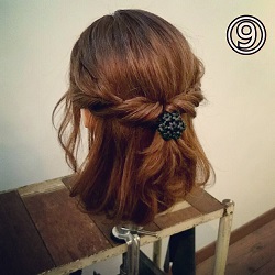 ガーリーコーデにぴったり♡クルクルがかわいい!モテ直結のハーフアップアレンジ♪ ヘアアレンジ ロングヘア